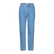 Hoge Taille Katoenen Jeans Baum und Pferdgarten , Blue , Dames