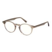 Blue Block Eyewear Frames Tom Ford , Beige , Unisex