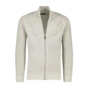 Beige Heren Vest met Rits Pierre Cardin , Beige , Heren