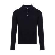 Klassieke Chairman Navy Polo Ralph Lauren , Blue , Heren