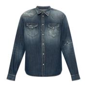 Denim overhemd Dsquared2 , Blue , Heren