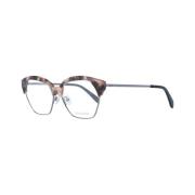 Bruine Cat Eye Optische Monturen Emilio Pucci , Brown , Dames