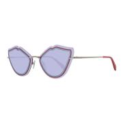 Paarse Cat Eye Zonnebril Emilio Pucci , Gray , Dames