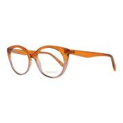 Oranje Kunststof Optische Brillen voor Vrouwen Emilio Pucci , Orange ,...