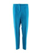 Blauwe Pantalon voor vrouwen Pinko , Blue , Dames