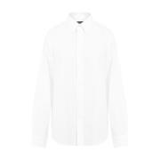 Licht Crème Lange Mouw Shirt Ralph Lauren , White , Heren