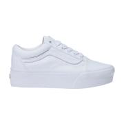 Stackform Platform Sneakers Vans , White , Dames