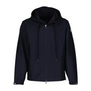 Windjack met capuchon Moncler , Blue , Heren