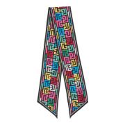 Pop monogram bedrukte bandana Balmain , Multicolor , Dames