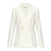 Dubbelrijige blazer 'Osanna' Max Mara , White , Dames