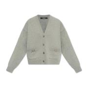 Geknoopte Vest Versace , Gray , Dames