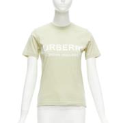 Pre-owned Cotton tops Burberry Vintage , Beige , Dames