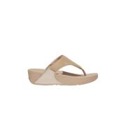 Comfortabele Sandalen voor Dagelijks Gebruik Fitflop , Beige , Dames