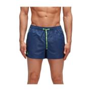 Heren Logo Boxershorts Sundek , Blue , Heren