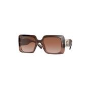 Beige Zonnebril, Verhoog je Stijl Versace , Brown , Unisex