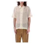 Beige Window Pane Noam Shirt Séfr , Beige , Heren