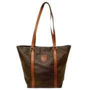 Pre-owned Canvas totes Celine Vintage , Brown , Dames