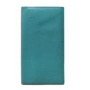 Pre-owned Leather wallets Hermès Vintage , Green , Dames