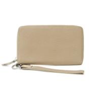 Pre-owned Leather wallets Maison Margiela Pre-owned , Beige , Dames