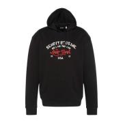 Spencer Hoodie Schott NYC , Black , Heren