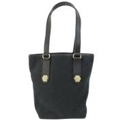 Pre-owned Canvas totes Gucci Vintage , Black , Dames