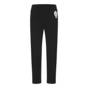 Zwarte Jersey Skull Straight-Leg Sweatpants Alexander McQueen , Black ...