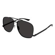 Zwart/Donkergrijs Zonnebril SL 653 Leon Saint Laurent , Black , Dames