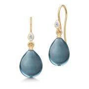 Ballerina Oorbellen London Blue Julie Sandlau , Blue , Dames