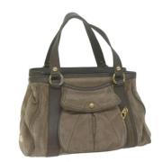 Pre-owned Suede celine-bags Celine Vintage , Brown , Dames