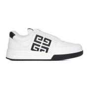 Witte Sneakers met 4G Logo Givenchy , White , Heren