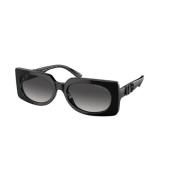 Zwarte Frame Grijze Gradiënt Lenzen Michael Kors , Black , Dames