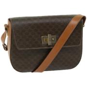 Pre-owned Leather celine-bags Celine Vintage , Brown , Dames