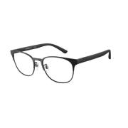 Zwarte Frame Zonnebril Ea1139 3001 Emporio Armani , Black , Unisex