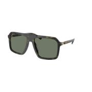 Groene Olijf Zonnebril Murren Model Michael Kors , Green , Unisex