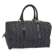 Pre-owned Canvas handbags Celine Vintage , Blue , Dames