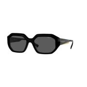 Zwart Donkergrijs Zonnebril Vogue , Black , Unisex