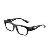 Stijlvolle Zwarte Bril Dolce & Gabbana , Black , Unisex