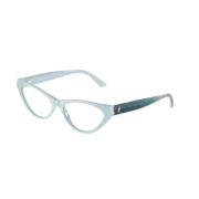 Stijlvolle Azul Frame Bril Jimmy Choo , Blue , Unisex