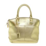 Pre-owned Leather louis-vuitton-bags Louis Vuitton Vintage , Yellow , ...