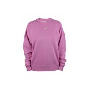 Roze Mesh Sweatshirt met Logo Print Autry , Pink , Dames
