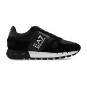 EA7 sportschoenen met logo Emporio Armani EA7 , Black , Dames