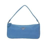 Pre-owned Fabric prada-bags Prada Vintage , Blue , Dames