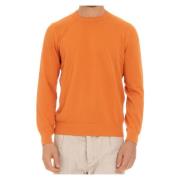 Rijstkorrel Sweaters Oranje Gran Sasso , Orange , Heren