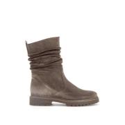 Velours Mid Boots in Taupe Gabor , Brown , Dames