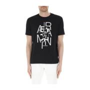 Basis T-shirt Armani Exchange , Black , Heren