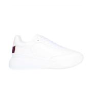 Witte Leren Sneakers met Geperforeerd Logo Stella McCartney , White , ...
