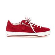 Rode Instap Sneakers Gabor , Red , Dames