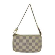 Pre-owned Canvas clutches Louis Vuitton Vintage , Multicolor , Dames