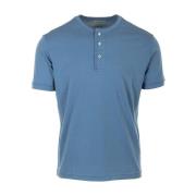 Blauwe T-shirts en Polos Cester Jersey Bl'ker , Blue , Heren
