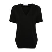 Zwarte Sella T-shirt Chie Mihara , Black , Dames